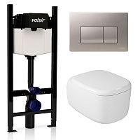 Комплект инсталляции с клавишей VALSIR KIT VSCrM 7813 Slim P1